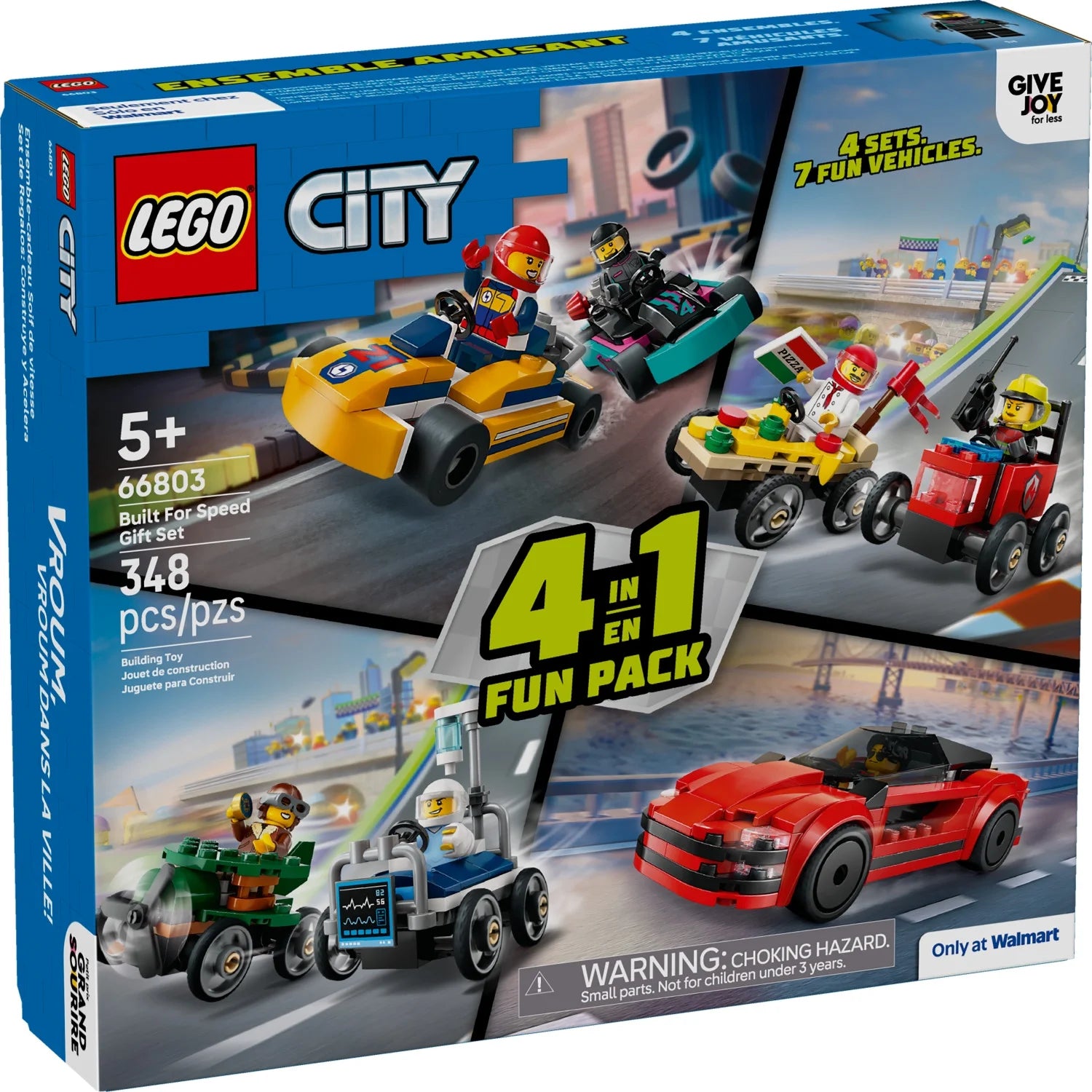 LEGO City 4in1 66803 Built For Speed Gift Set – BRICK STORE