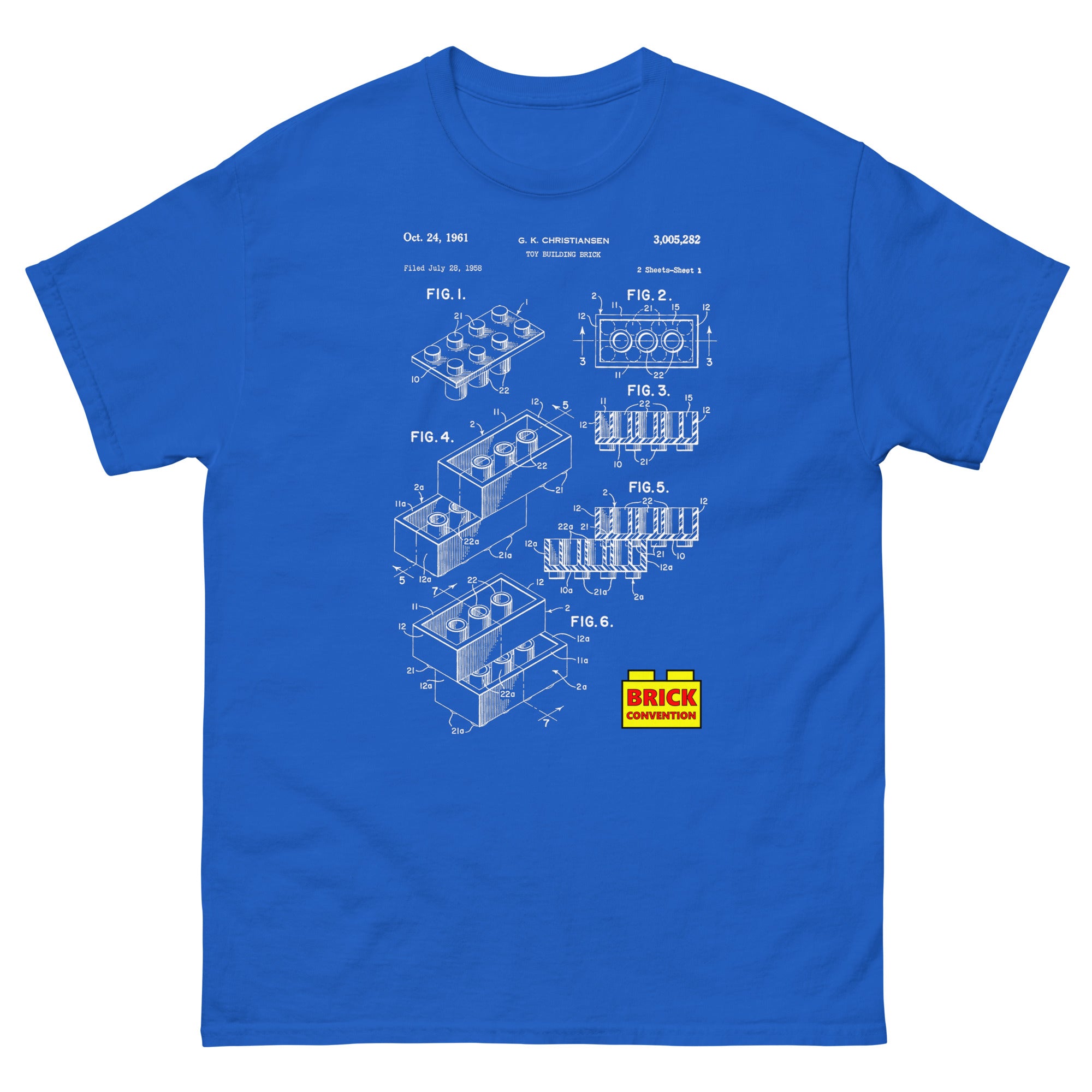 Adult Brick Patent Brick Convention T-Shirt – BRICK STORE