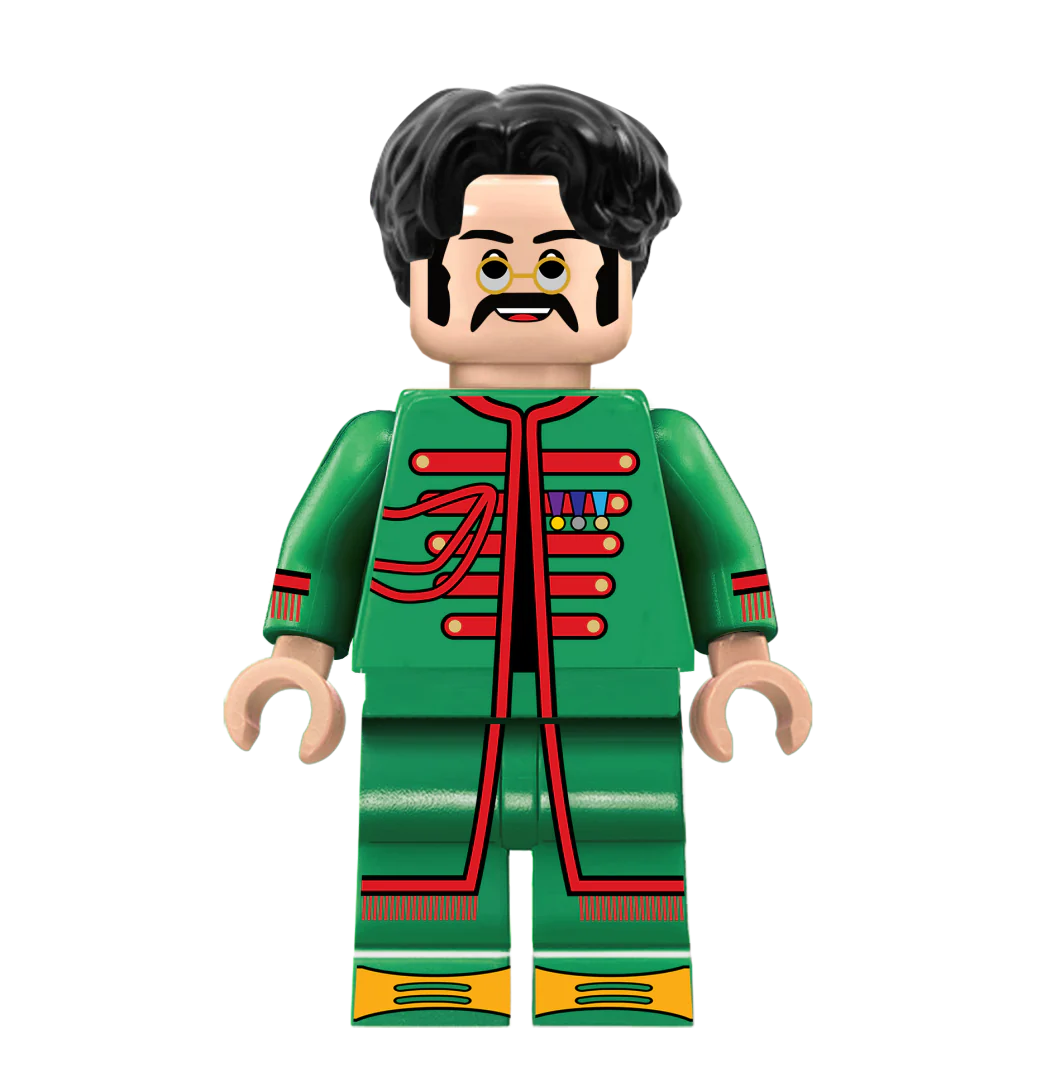 John Lennon - Famous Minifigs Custom Printed Minifigure