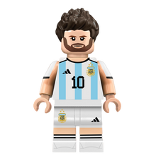 Messi (Argentina) - Famous Minifigs Custom Printed Minifigure