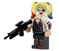 Narley Quinn Ark Knight - BigKidBrix Custom Printed Minifig