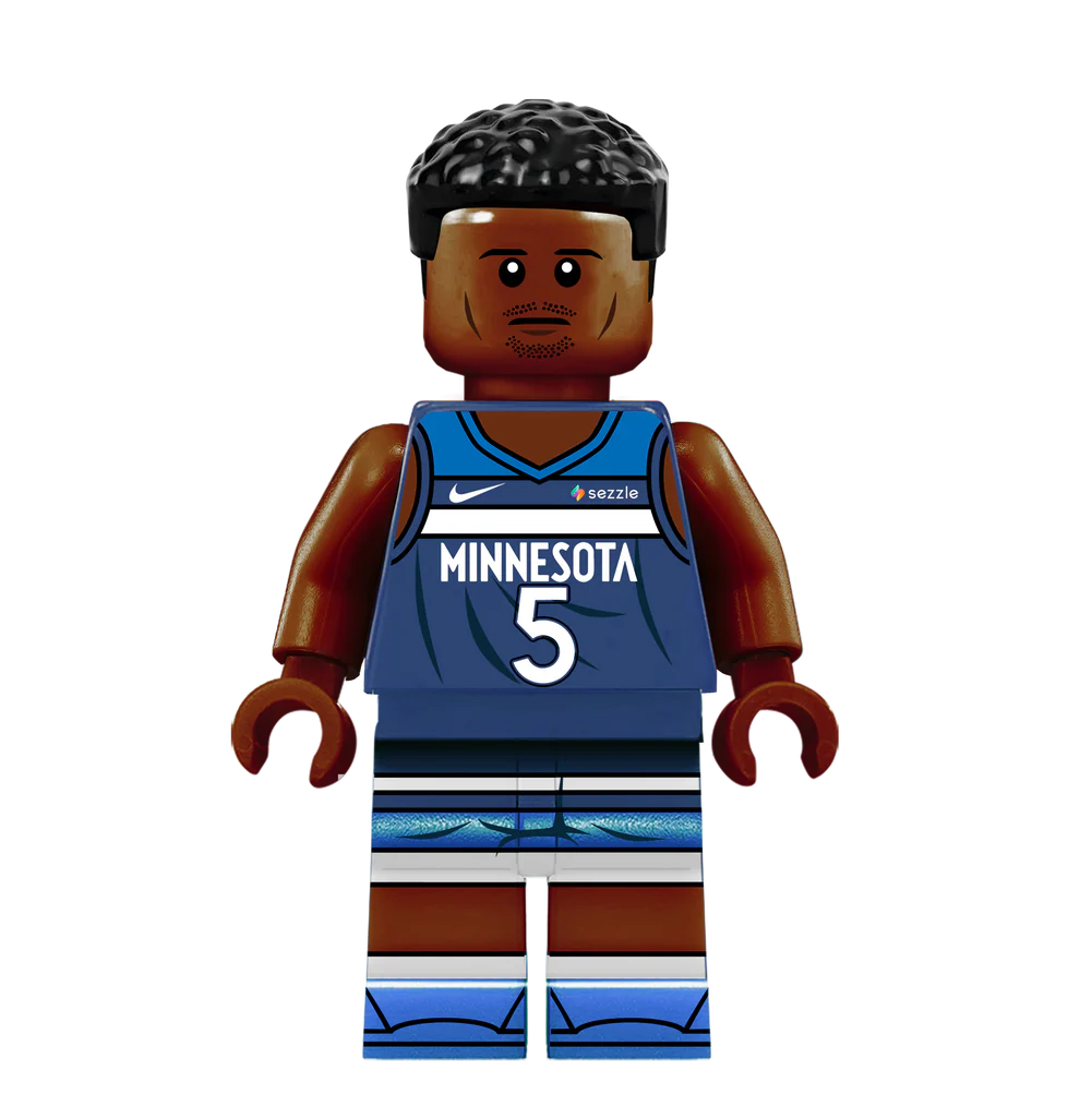 Anthony Edwards - Famous Minifigs Custom Printed Minifigure