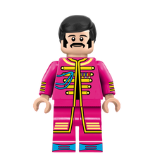 Ringo Starr - Famous Minifigs Custom Printed Minifigure
