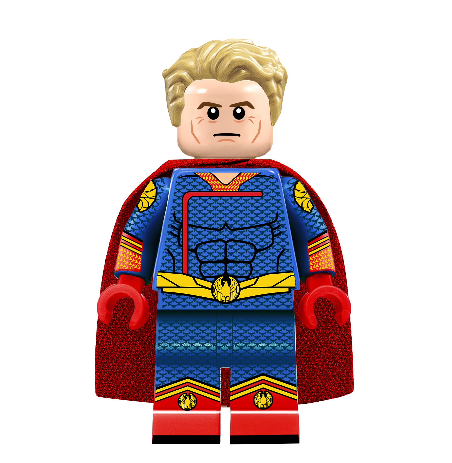 Homelander - Famous Minifigs Custom Printed Minifigure – BRICK STORE