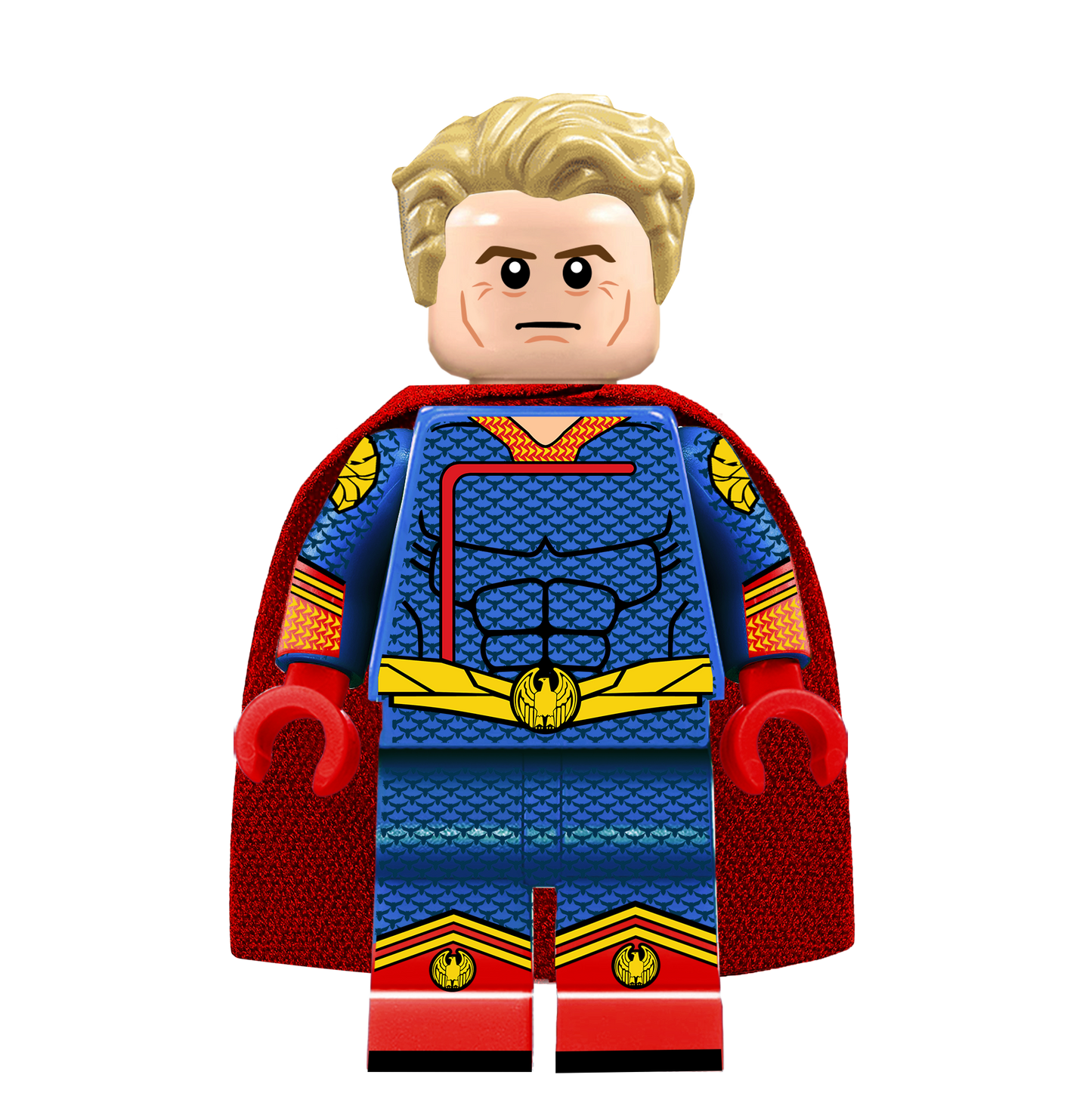 Homelander - Famous Minifigs Custom Printed Minifigure