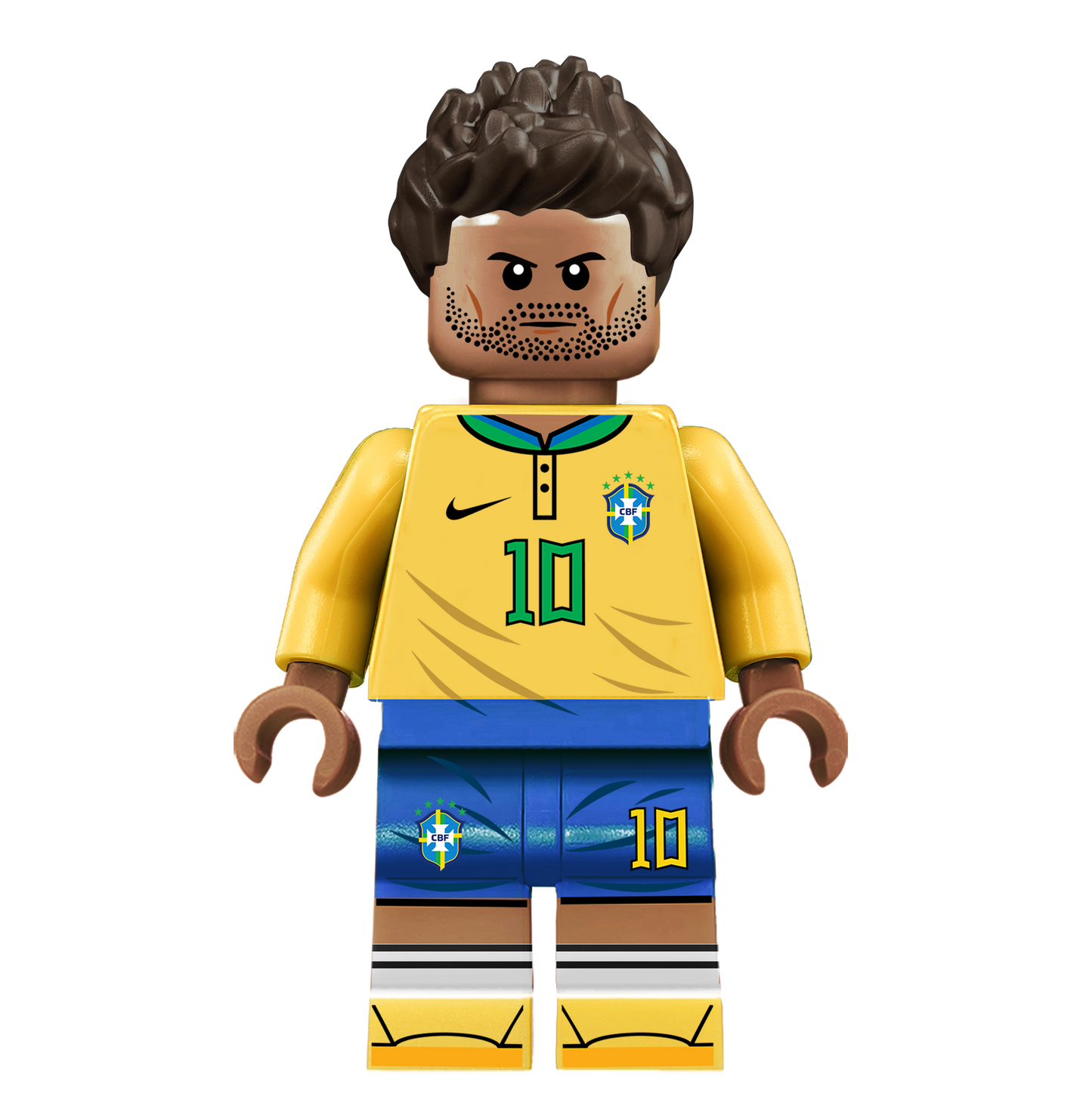 Neymar - Famous Minifigs Custom Printed Minifigure