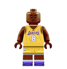 Kobe Bryant (Home) - Famous Minifigs Custom Printed Minifigure