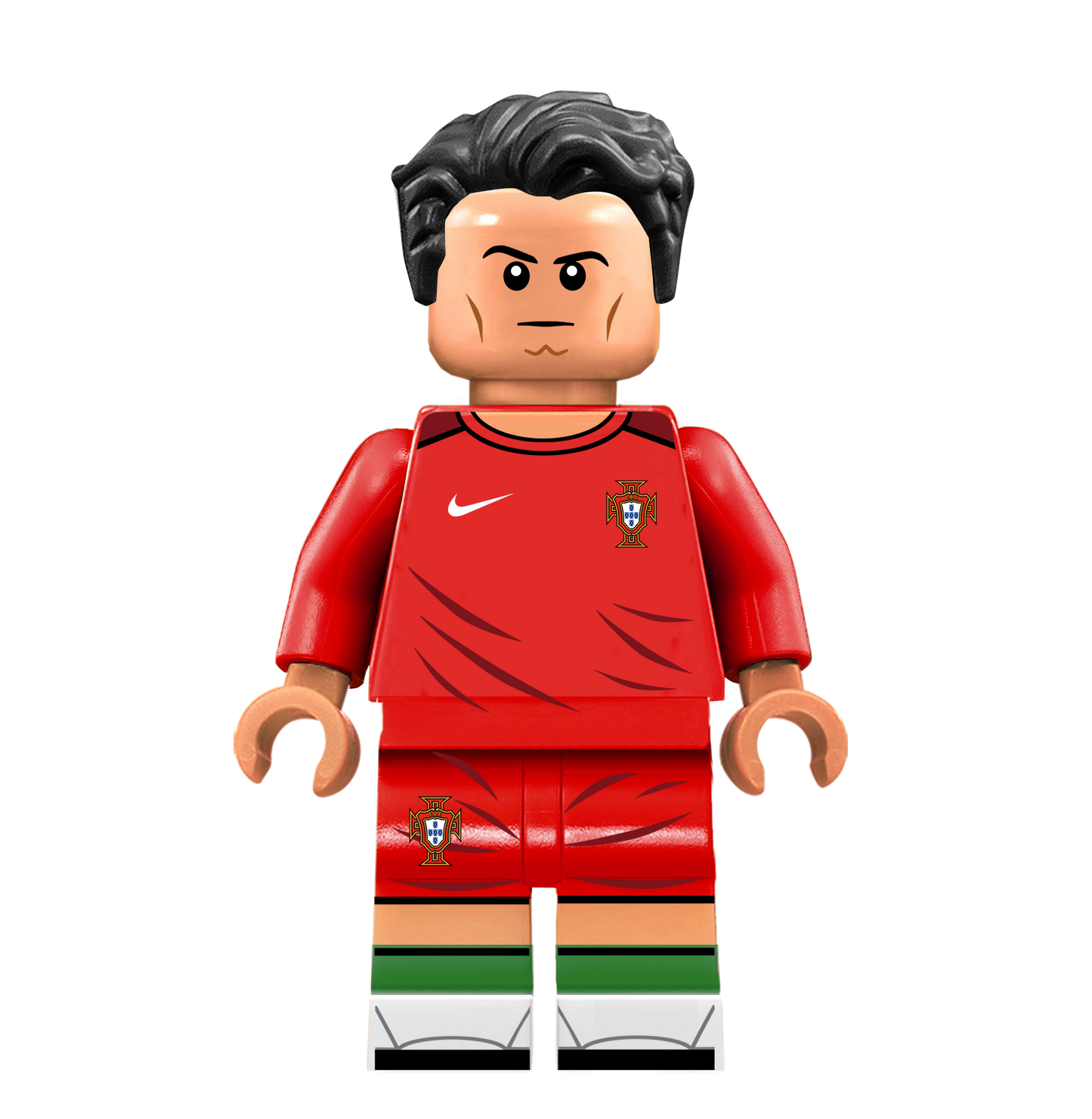 Ronaldo - Famous Minifigs Custom Printed Minifigure