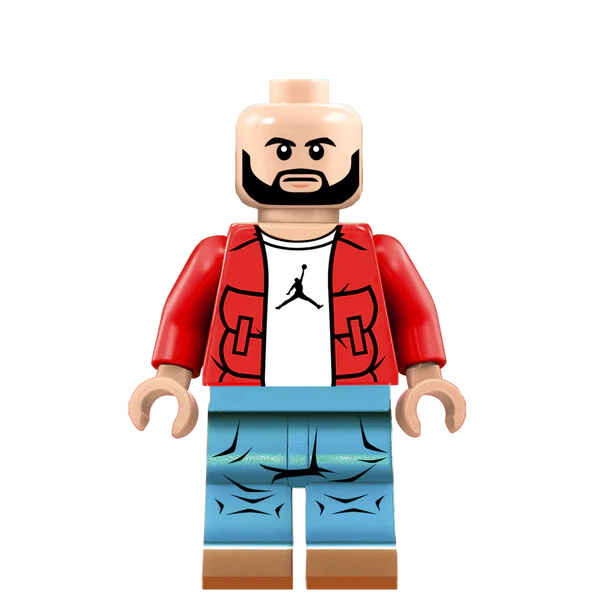 Drake - Famous Minifigs Custom Printed Minifigure