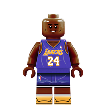 Kobe Bryant (AWAY) - Famous Minifigs Custom Printed Minifigure