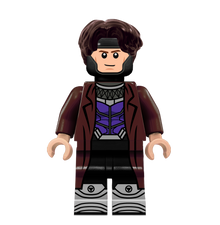 Gambit - Famous Minifigs Custom Printed Minifigure