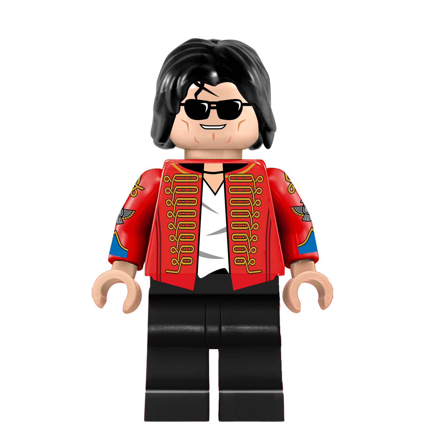 Michael Jackson - Famous Minifigs Custom Printed Minifigure