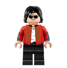 Michael Jackson - Famous Minifigs Custom Printed Minifigure
