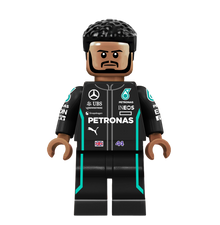 Lewis Hamilton - Famous Minifigs Custom Printed Minifigure