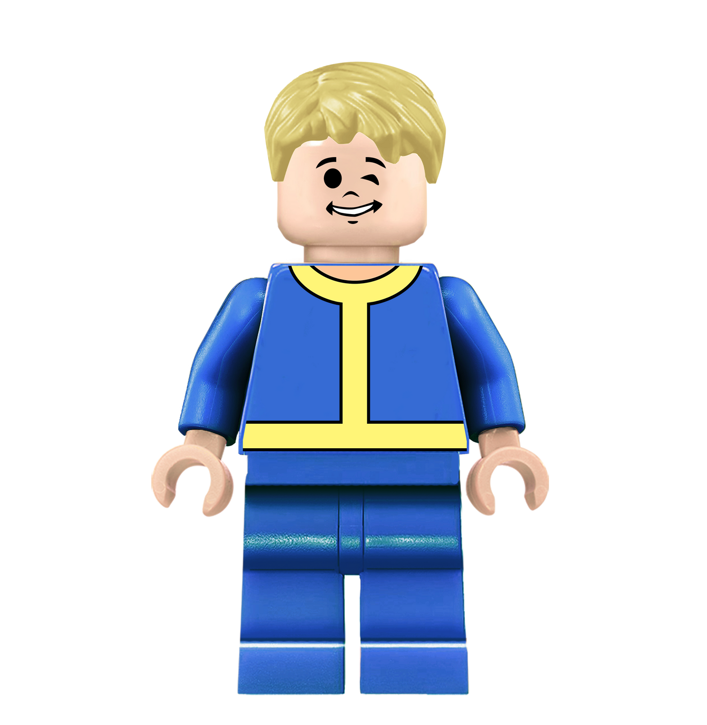Vault Boy - Famous Minifigs Custom Printed Minifigure