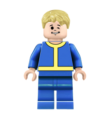 Vault Boy - Famous Minifigs Custom Printed Minifigure