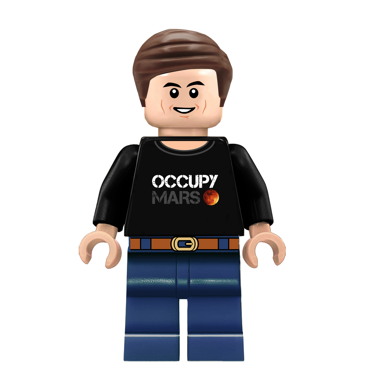 Elon Musk - Famous Minifigs Custom Printed Minifigure