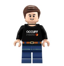 Elon Musk - Famous Minifigs Custom Printed Minifigure