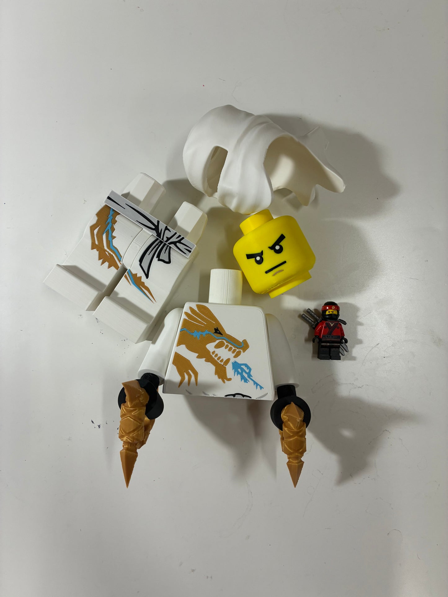 Zane - Custom 3D Printed Megafig
