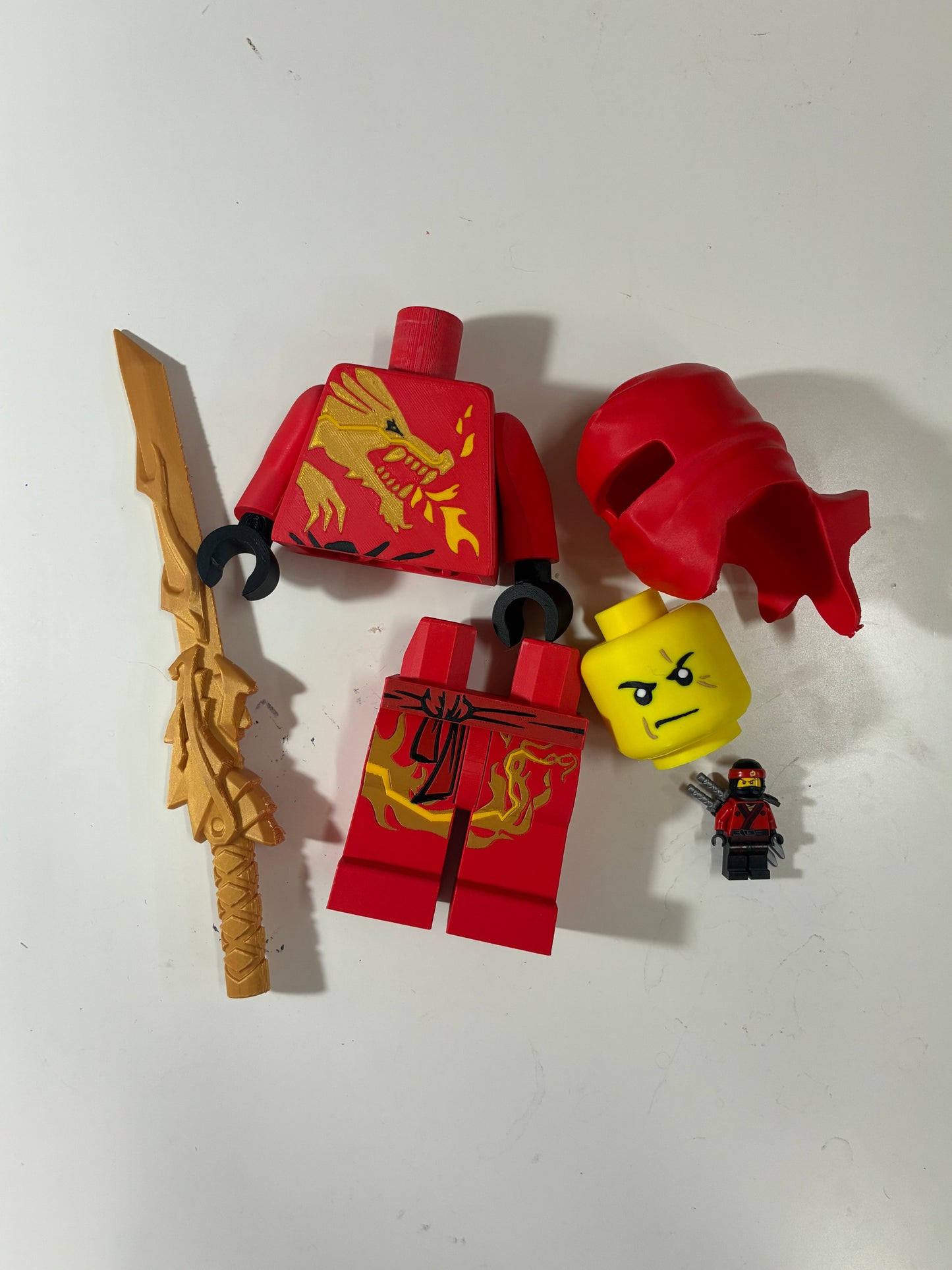 Kai - Custom 3D Printed Megafig