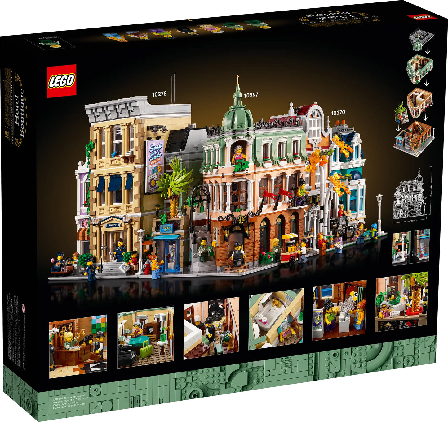 LEGO Creator: Modular Buildings Collection 10297 Boutique Hotel