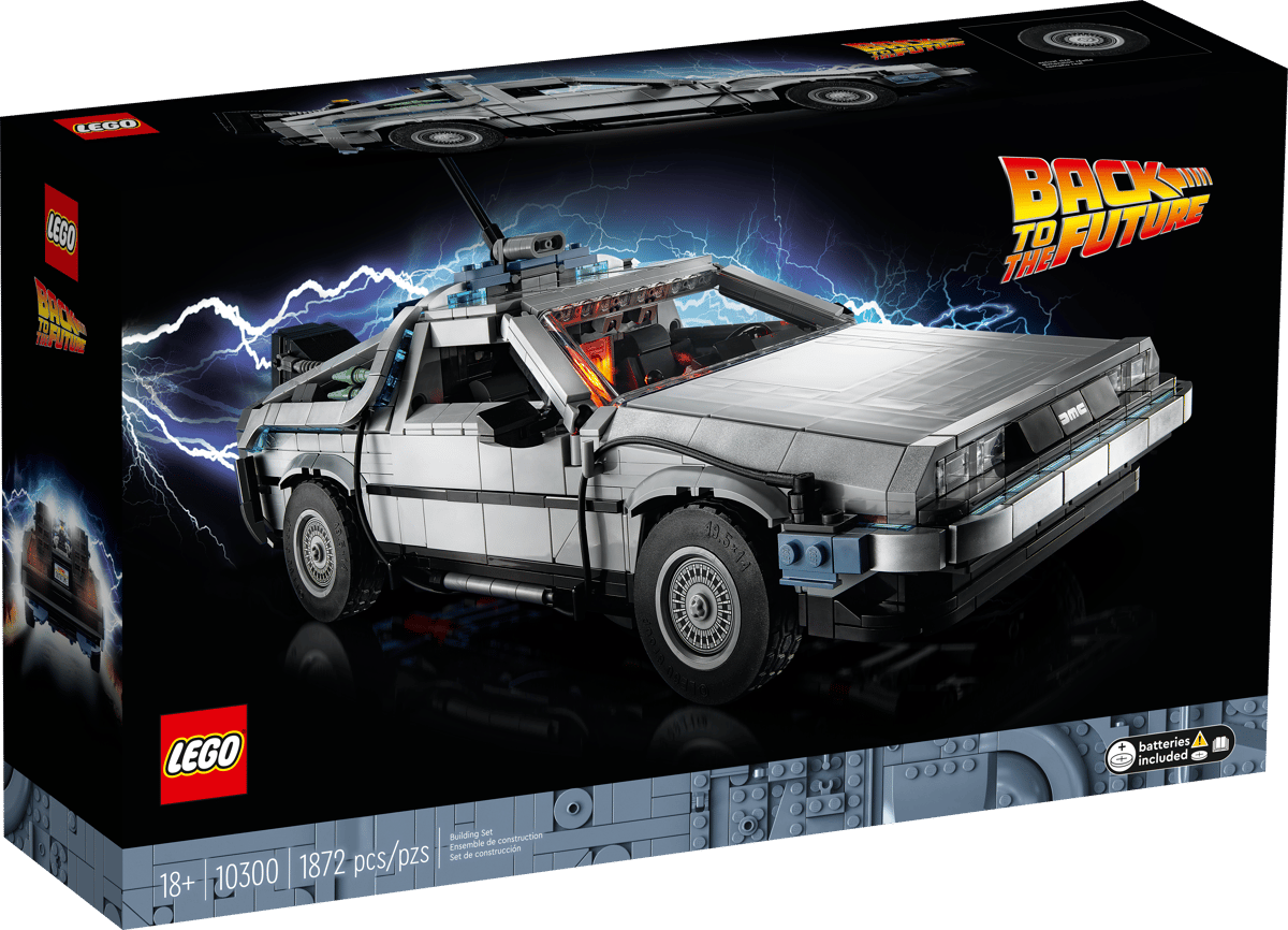 LEGO Icons 10300 Back To The Future Time Machine
