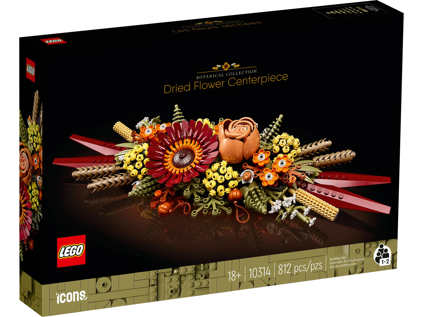 LEGO Icons: The Botanical Collection 10314 Dried Flower Centerpiece