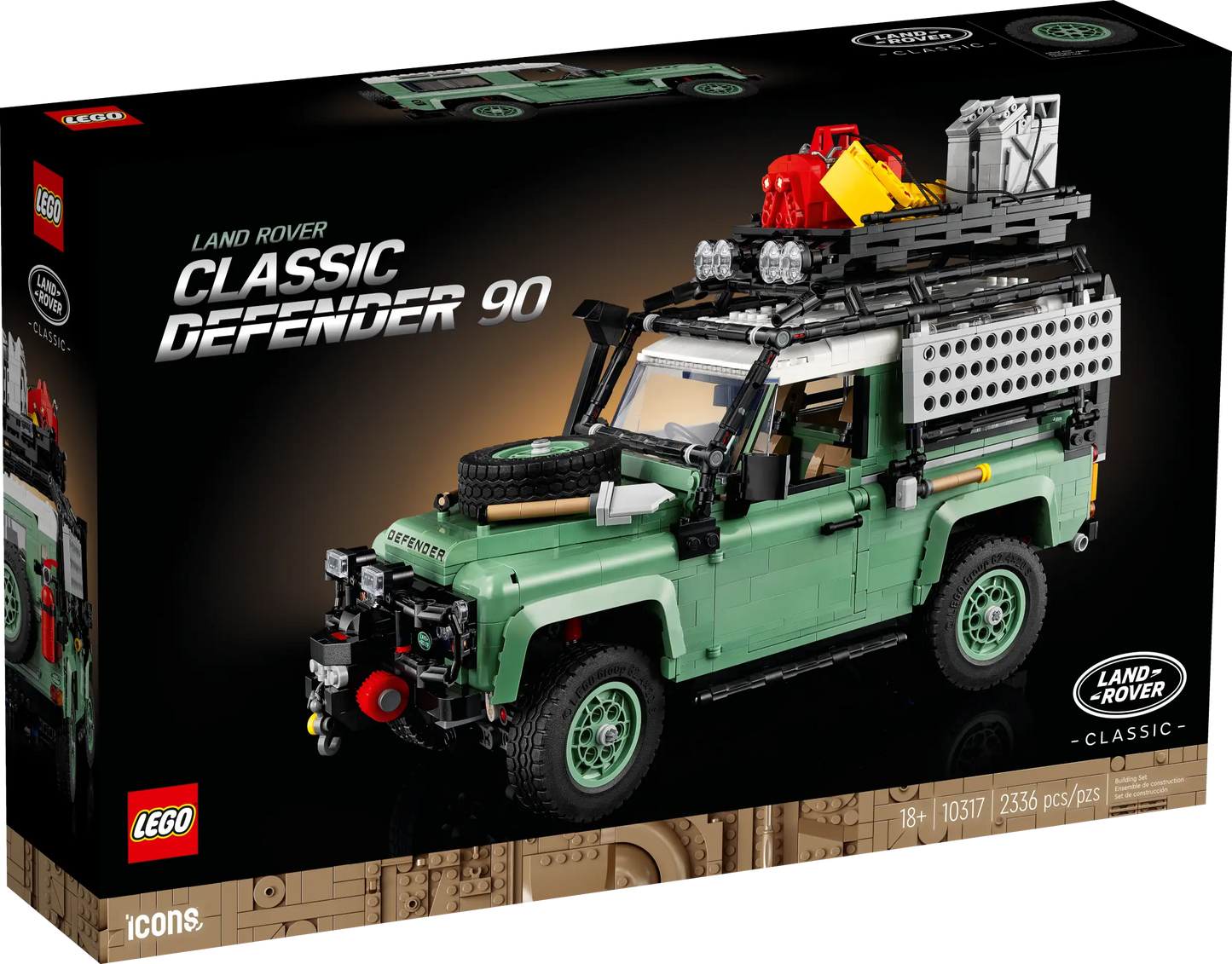 LEGO Icons 10317 Land Rover Classic Defender 90