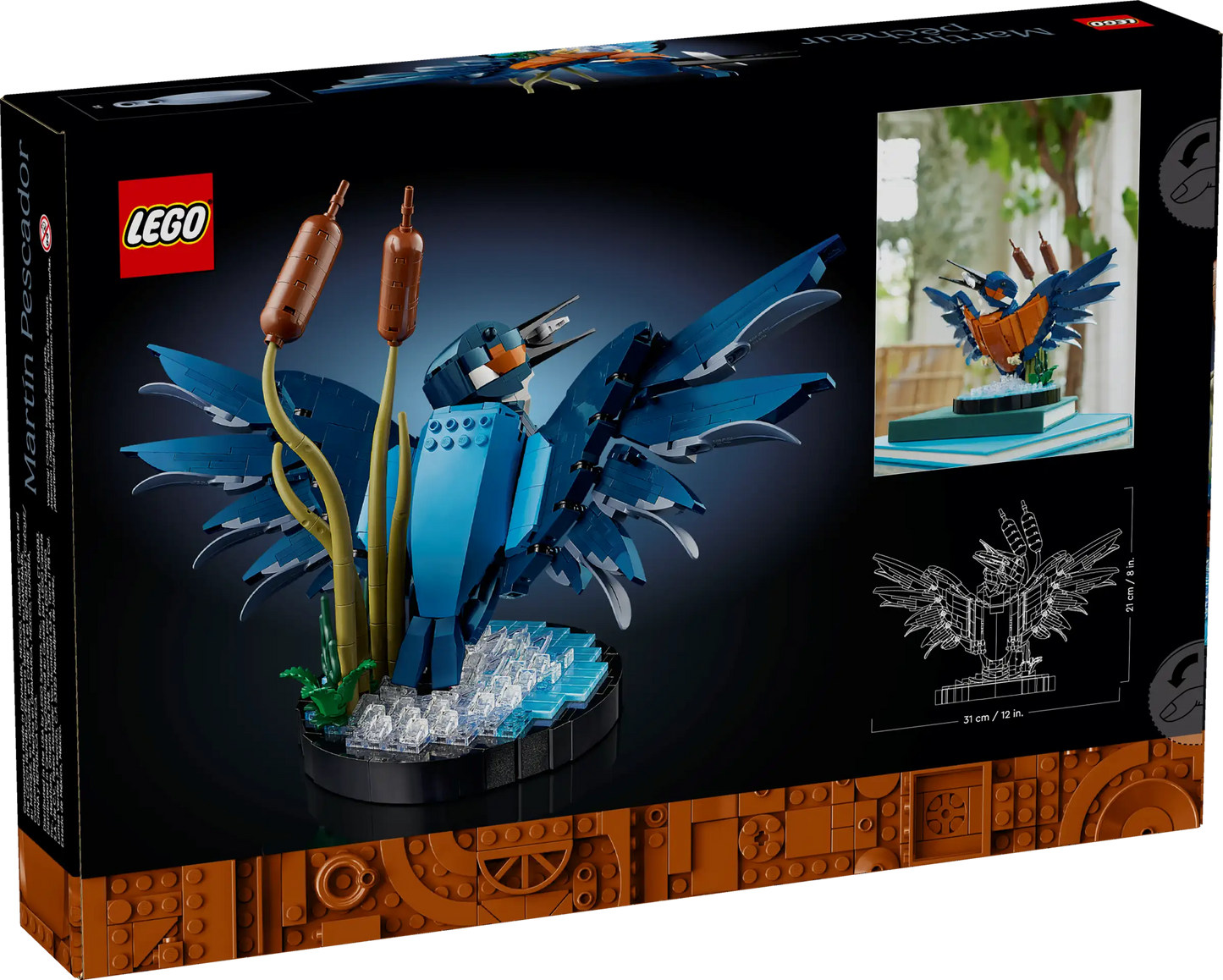 LEGO Icons 10331 Kingfisher Bird