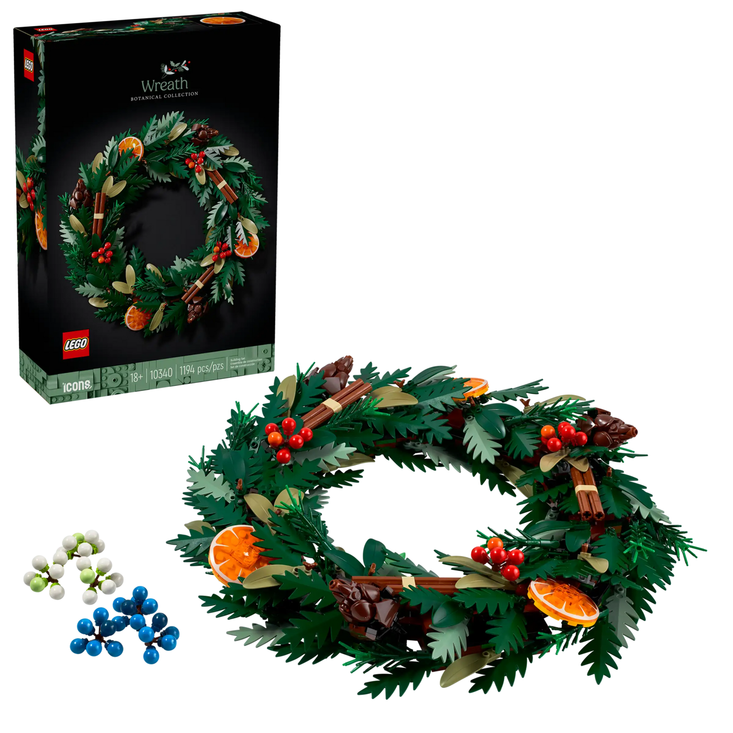 LEGO Icons: The Botanical Collection 10340 Wreath