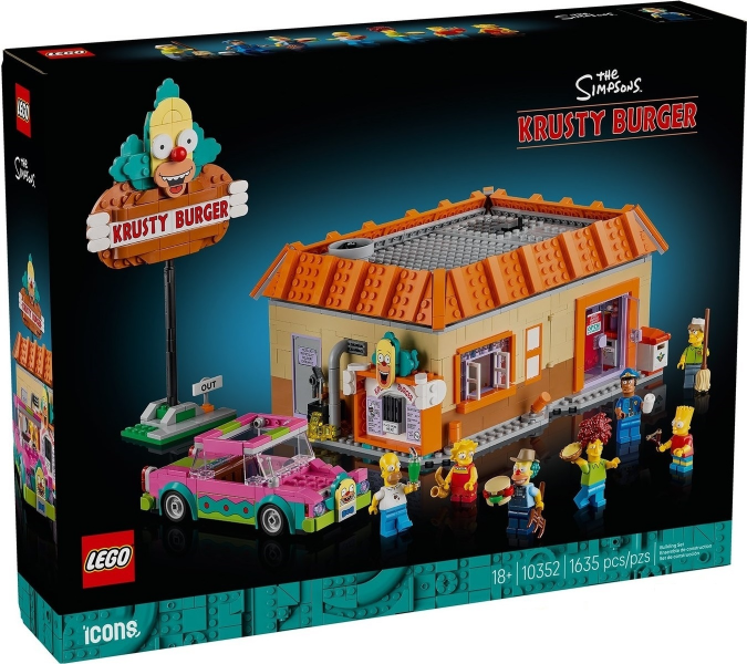 LEGO The Simpson's 10352 Krusty Burger