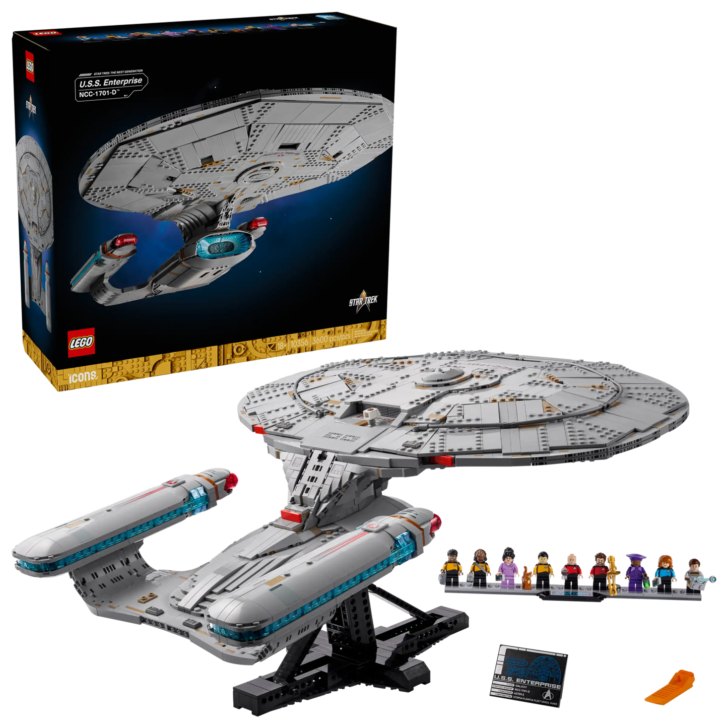 LEGO Icons 10356 Star Trek: U.S.S. Enterprise NCC-1701-D