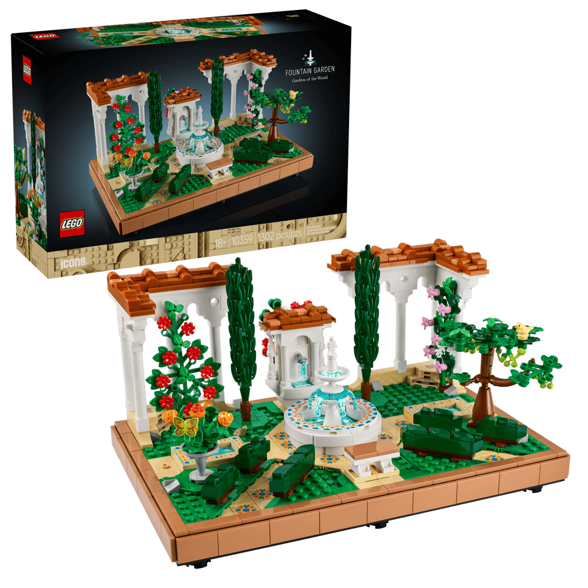 LEGO Icons 10359 Fountain Garden
