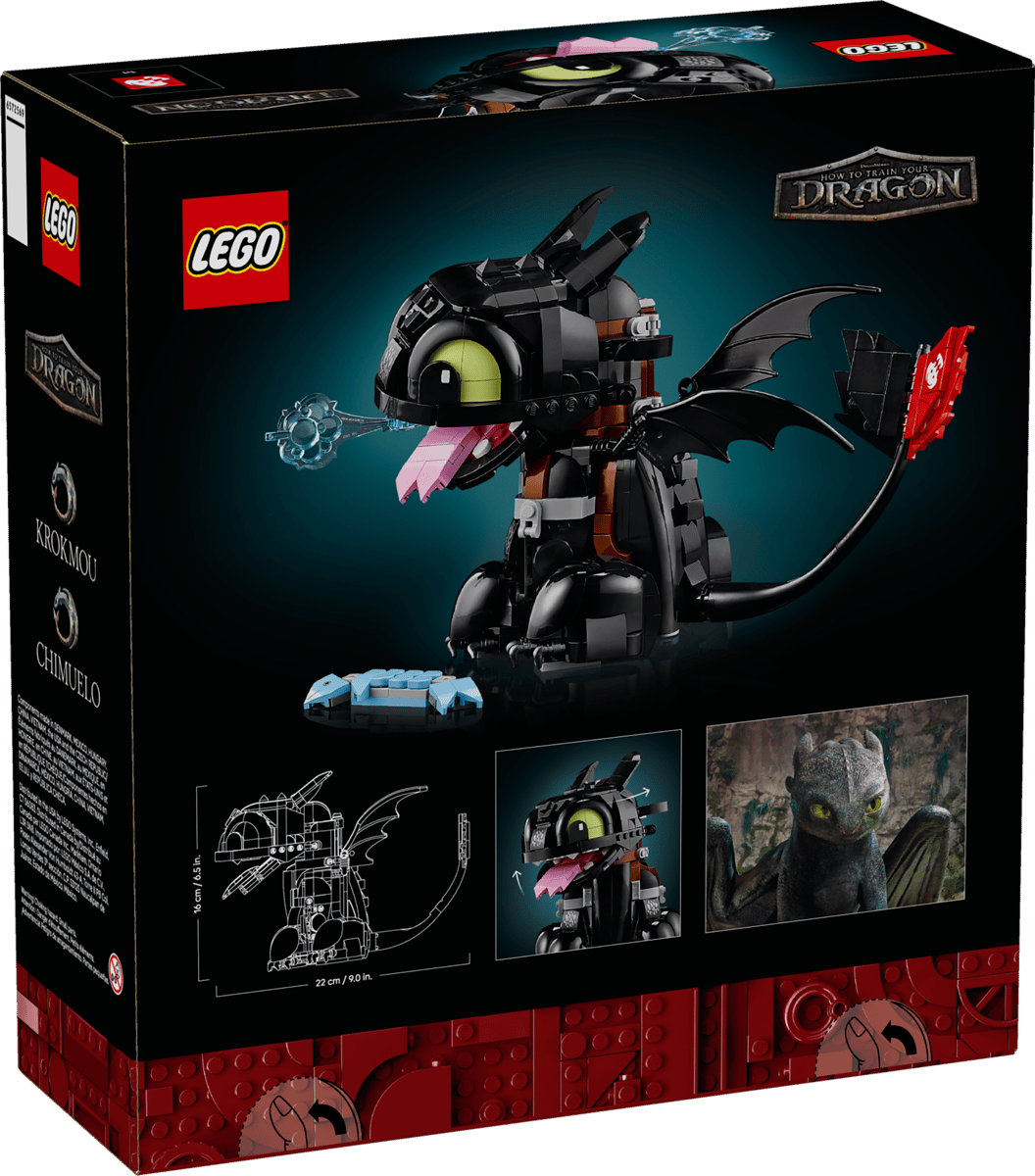 LEGO Icons 40623 How to Train Your Dragon: Toothless