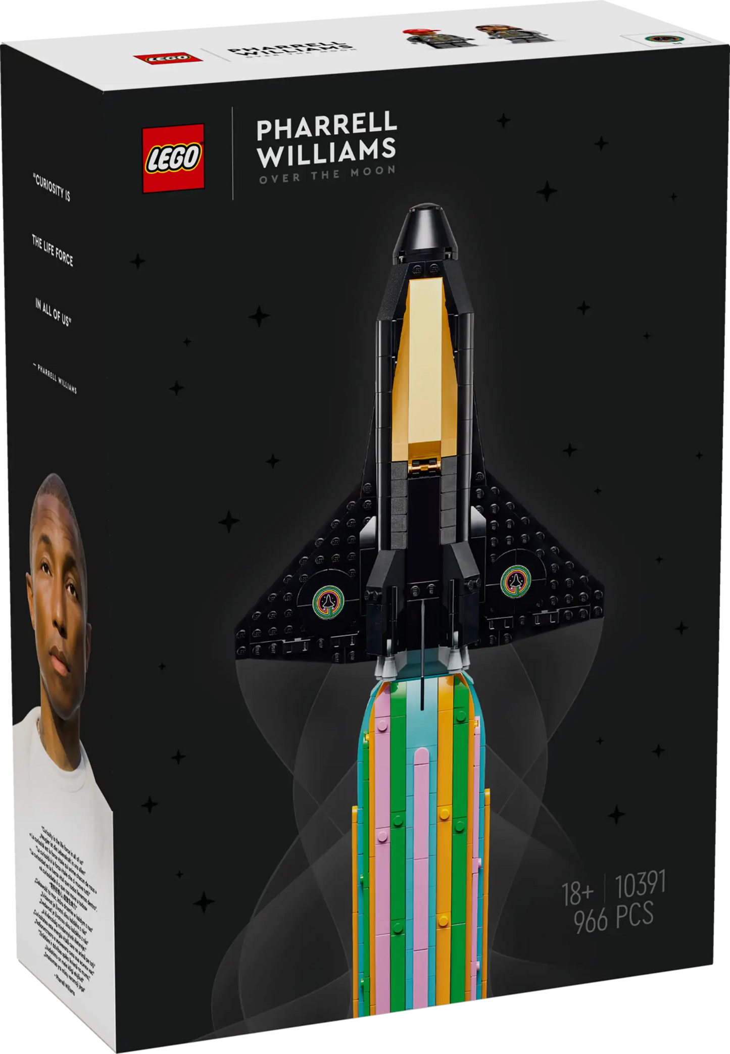 LEGO Icons 10391 Over the Moon with Pharrell Williams