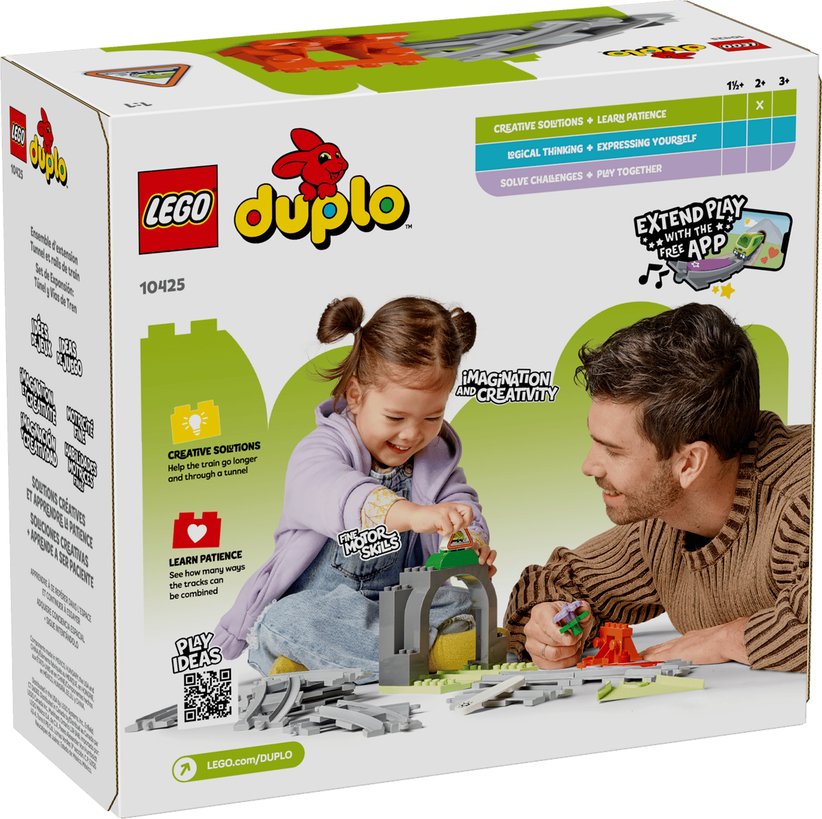 LEGO duplo 10425 Train Tunnel and Tracks Expansion Set