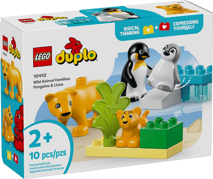 LEGO Duplo 10442 Wild Animal Families: Penguins & Lions