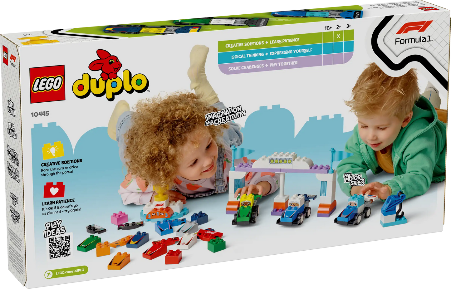 LEGO Duplo 10445 F1 Team Racing Cars & Drivers