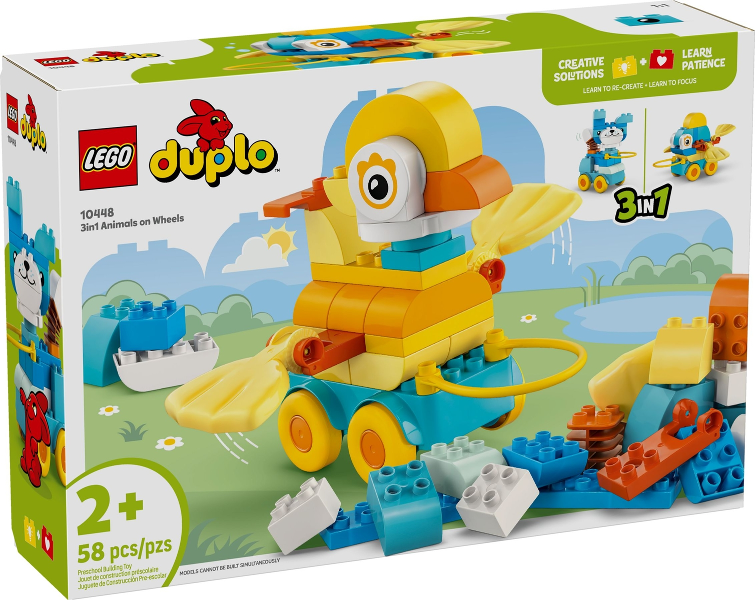 LEGO Duplo 10448 3in1 Animals on Wheels