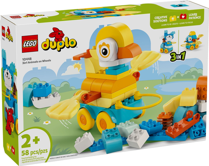 LEGO Duplo 10448 3in1 Animals on Wheels