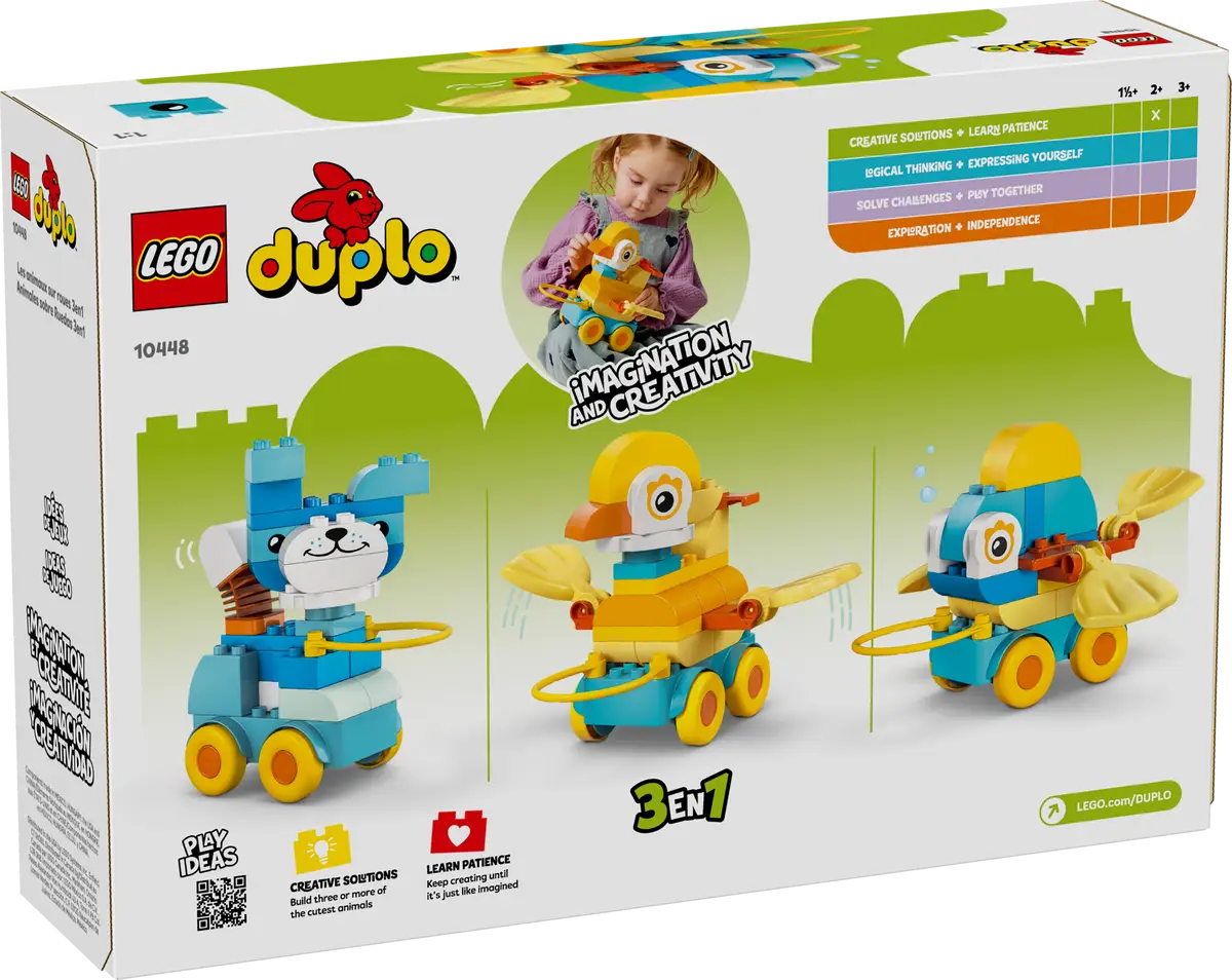 LEGO Duplo 10448 3in1 Animals on Wheels
