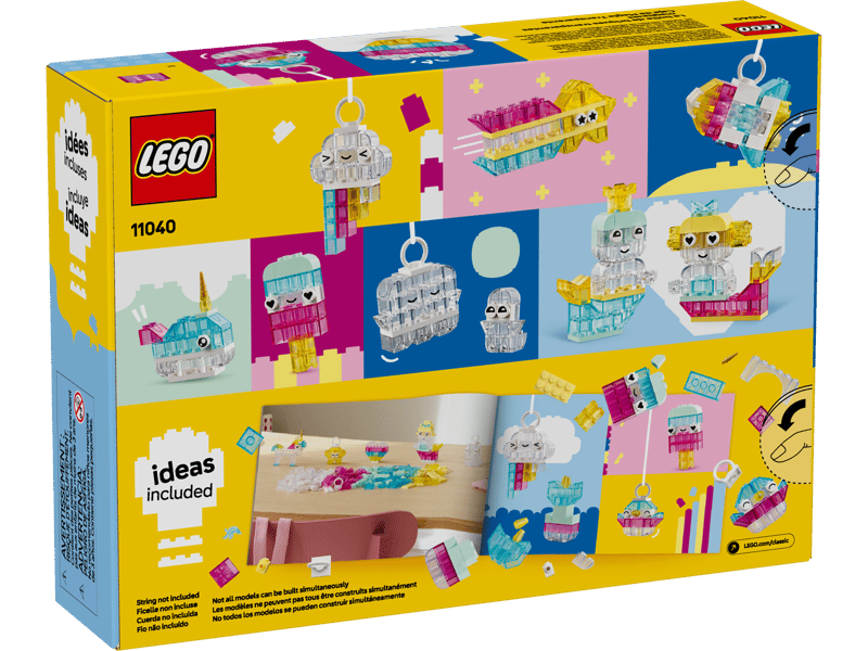 LEGO Classic 11040 Magical Transparent Box