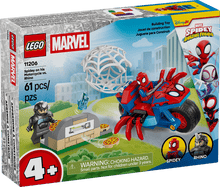 LEGO Marvel 11206 Spidey on his Motorcycle vs. Rhino