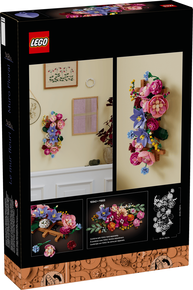LEGO Botanicals 11503 Flower Wall
