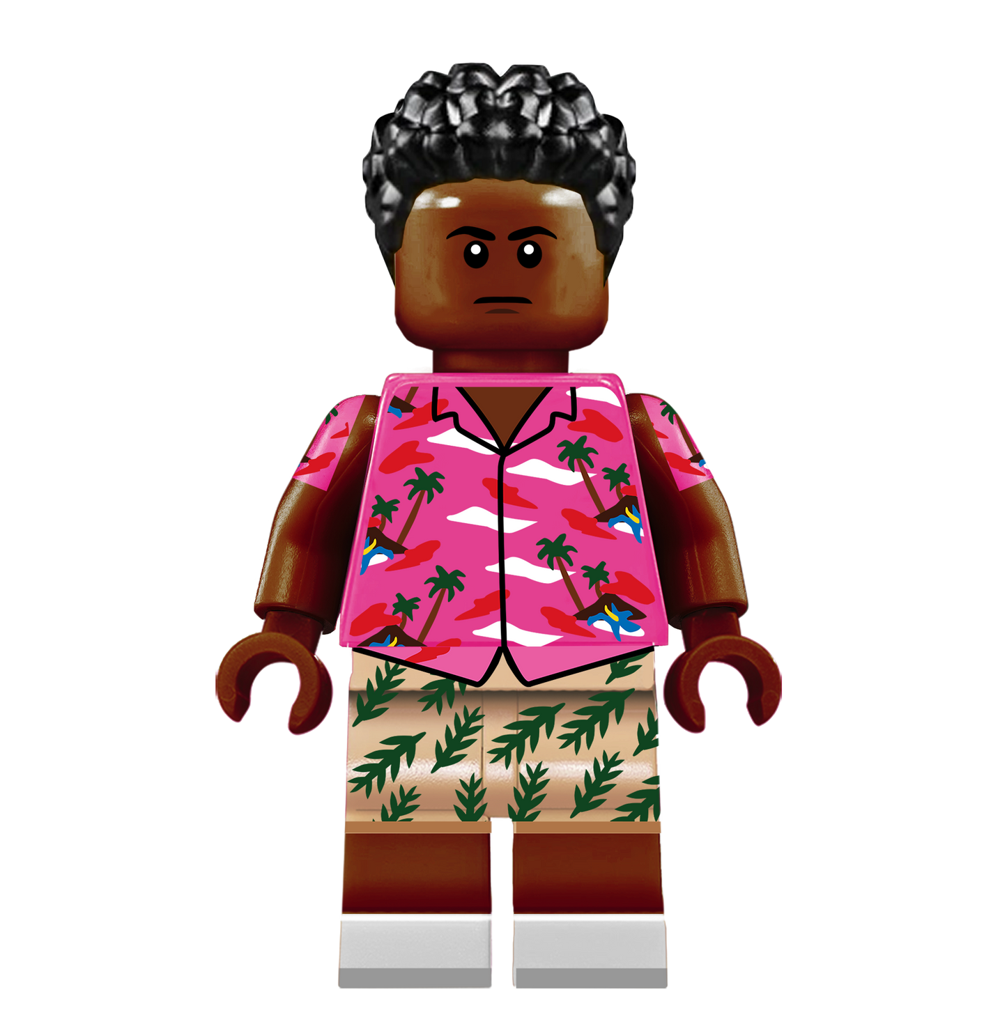 Childish Gambino - Famous Minifigs Custom Printed Minifigure
