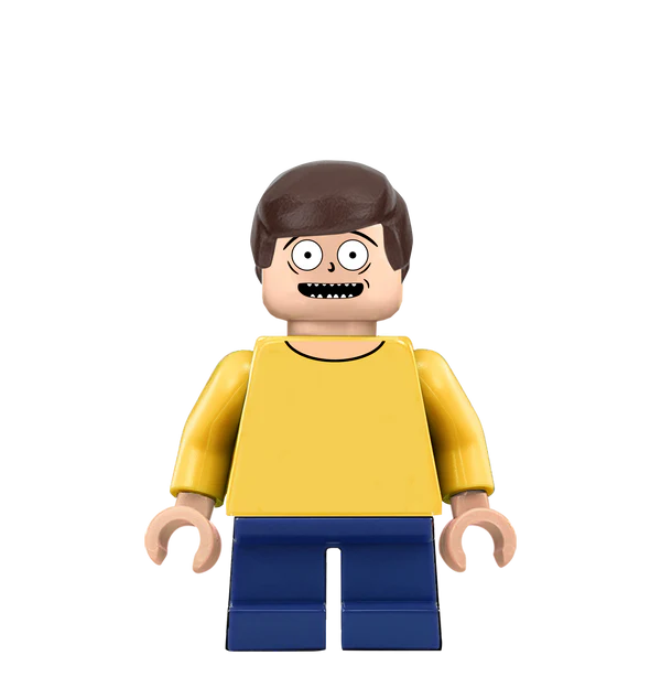 Morty - Famous Minifigs Custom Printed Minifigure