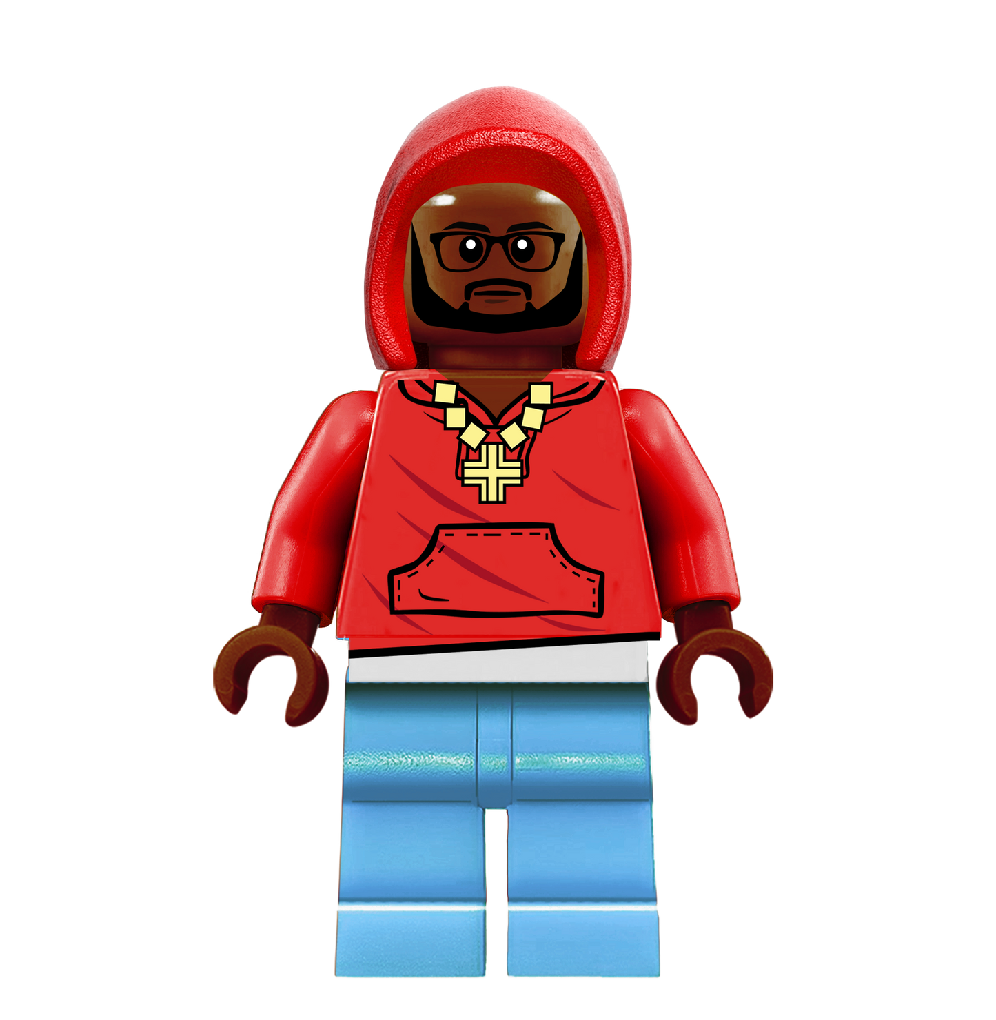Kendrick Lamar - Famous Minifigs Custom Printed Minifigure