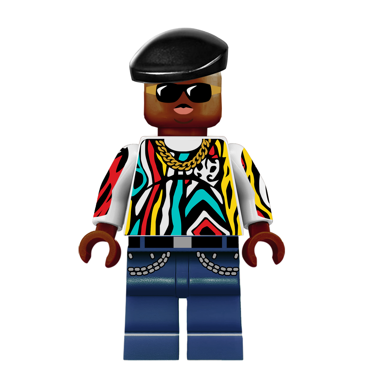 Biggie Smalls - Famous Minifigs Custom Printed Minifigure
