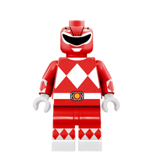 Red Ranger - Famous Minifigs Custom Printed Minifigure