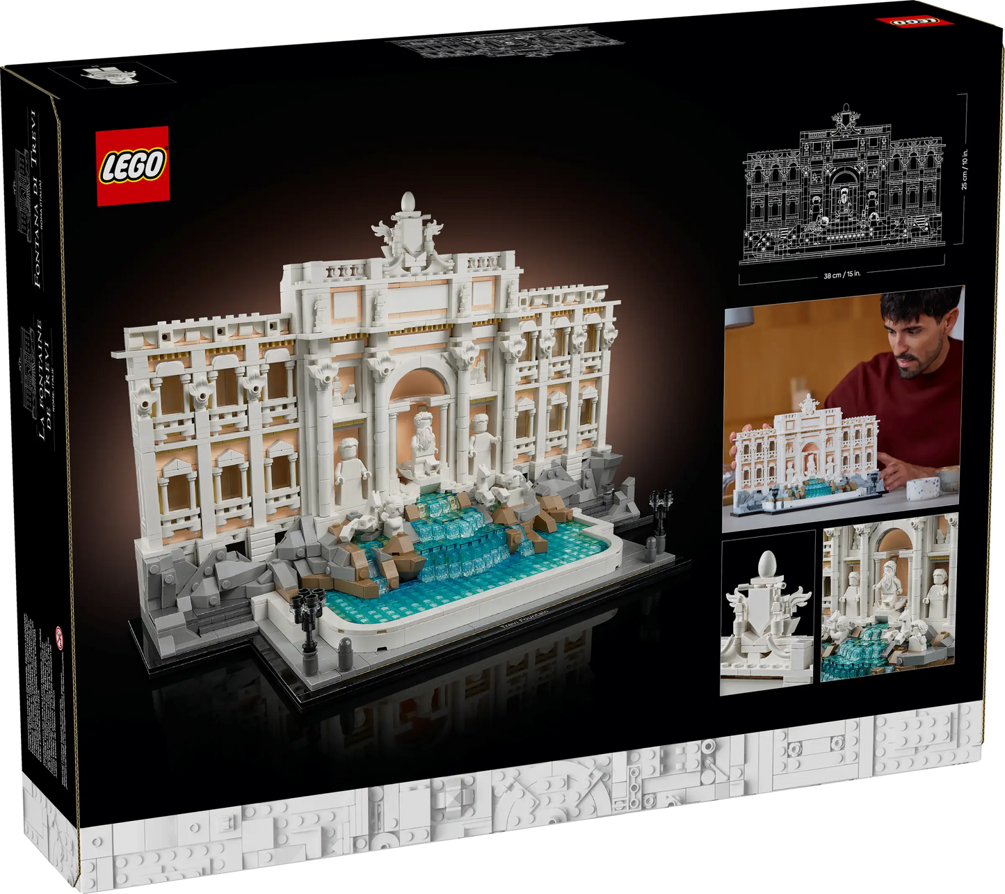 LEGO Architecture 21062 Trevi Fountain